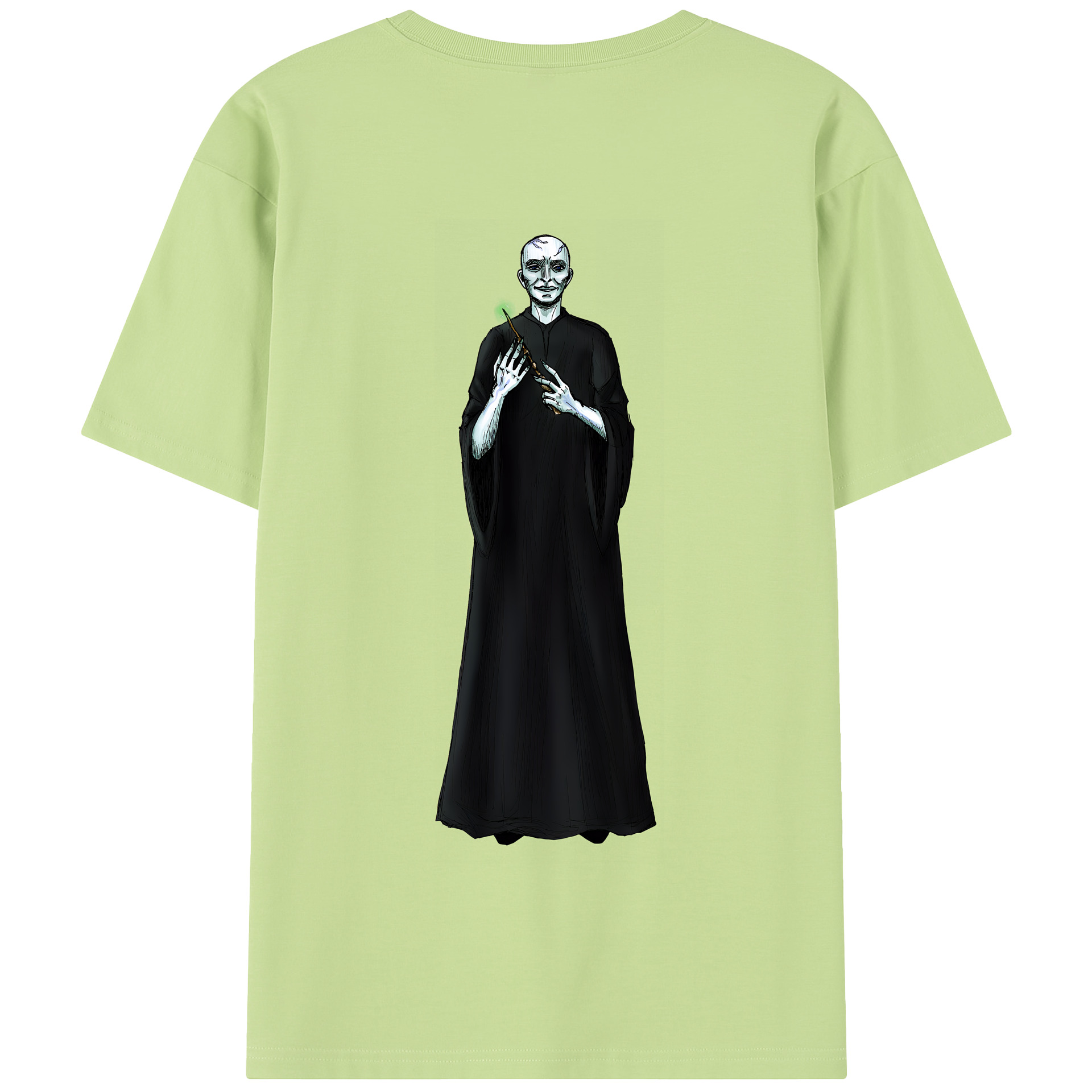 （画像用） Harry Potter ハリー・ポッターシリーズ 綿100％半袖Tシャツ（背面プリント）